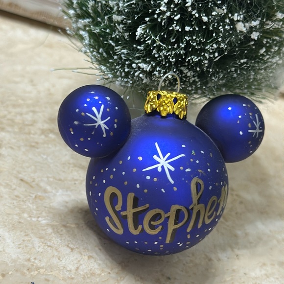 Disney Mickey Mouse Ornament “Stephen” - Picture 3 of 4